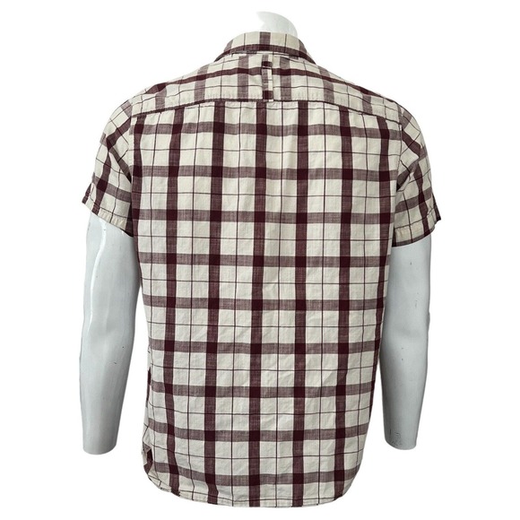 The North Face Shirt Men Size Medium Multicolor Button Up Short Sleeve - Picture 2 of 4